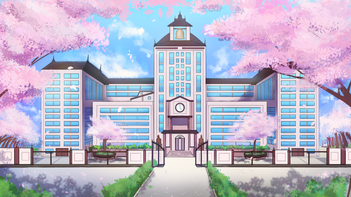 This is the building of Crystal Moon academy